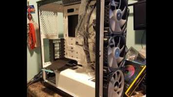 Deepcool Matrexx 55 V3 ADD-RGB build, part 4: CableMod & AIO prefit issues.