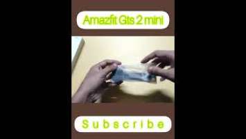 Amazfit GTS 2 MiniSmart watch #techvaya #unboxing #shorts ☺️