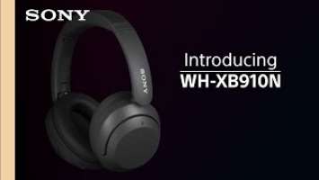 WH-XB910N Over-ear Headphones Product Features | Sony