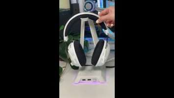 White Razer Blackshark V2 Pro headset! ♡