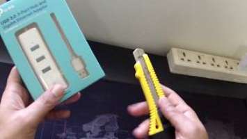 TP-Link UE330 USB Hub & Ethernet Adapter Unboxing