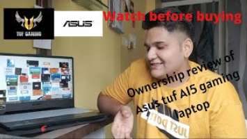 Asus tuf A15 gaming RTX 3050 // ryzeen 7 4800H//ownership review