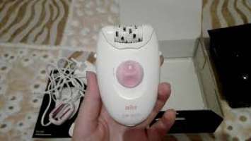 EPILATOR Braun silk.épil 3 نزع الشعر بالة البراون