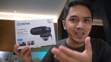 BOYA BY-BM3051S Unboxing+Testing | A Rode VideoMic Pro Killer! #boyabybm3051s