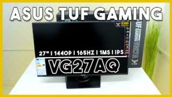 ADVANTI UNBOX ME : ASUS TUF Gaming VG27AQ Gaming Monitor | Unboxing & Setup