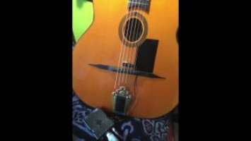AKG C411 L with gypsy jazz guitar
