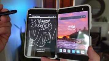 Surface Slim Pen 2 on Surface Duo Review