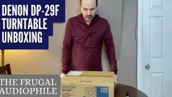 Blind Unboxing - Denon DP-29F Turntable