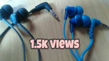 Quick update of sennheiser cx 180 Street ll || review of Panasonic RP-HJE125