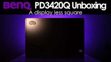 The First BenQ PD3420Q Pro Designer Display Unboxing & First Impressions, A Display Less Square!