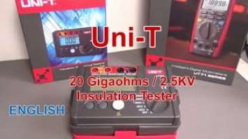 UT500 Series Insulation Resistance and Continuity Tester / UT501 UT502 vs UT502A UT501A / How to use