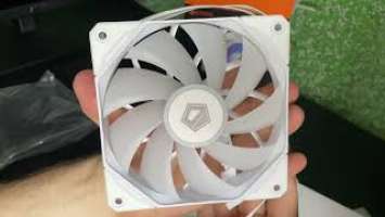 Распаковка куллера на процессор id-cooling se-224-xts argb white