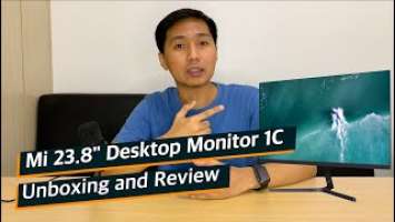 Mi 23.8" Desktop Monitor 1C | Unboxing and Review
