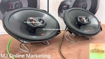 JBL Stage3 9637 / 9637F 6x9 3way Coaxial Car Speaker Bass Testing + Sound Clarity Test