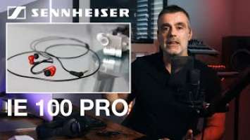 Sennheiser IE100 Pro Monitor Headphones for Musicians, DJ's, Producers and Performers