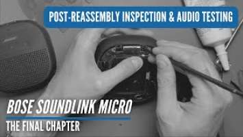 Bose Soundlink Micro - Final Reassembly and Comparison Test!