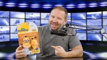 Minions Deluxe Action Figure Arctic Kevin / Banana Unboxing & Photos w Panasonic G85