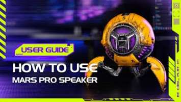 GravaStar Mars Pro Bluetooth Speaker User Guide (2022)
