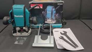 MAKITA RP0900 PLUNGE ROUTER Unboxing and Review by FE