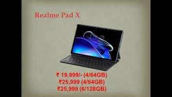 Best selling Android tablet Realme Pad x LENOVO Tab P11 Plus OPPO PAD AIR Flipkart Amazon #onetechz
