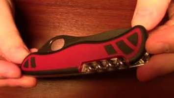 НОЖИ Victorinox Sentinel One Hand 0.8321.MWC (red \black)