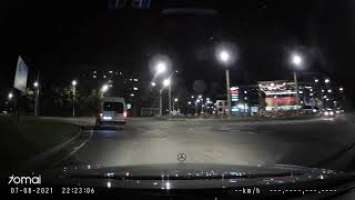 70 MAI DASH CAM A800S  качество съемки ночью разрешение 4К.