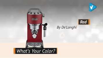 De'Longhi Dedica Style EC685R Traditional Pump Espresso Machine - Choose Your Design!