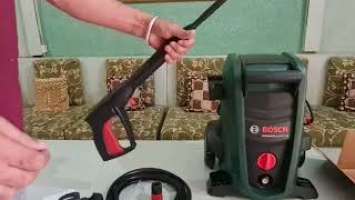 Bosch universal aquatak 130 high pressure washer  unboxing and installation  #YouTube #Bosch