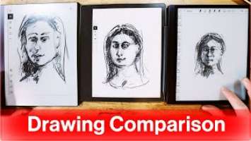 Remarkable 2 vs Kindle Scribe vs Boox Tab Ultra - Which is The Best E-Ink Tablet for Drawing?