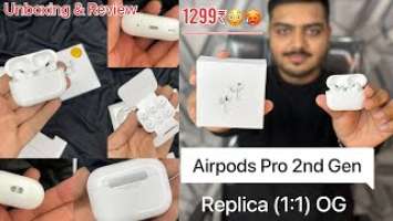 Airpods Pro Gen 2 Unboxing & Review | (1:1) Replica | Fashion world20