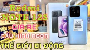 Mở hộp Xioami Redmi Note 12S tại Thế Giới Di Động:Camera 108MP,Bộ Nhớ 256GB| unboxing Redmi Note 12S