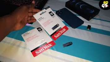 SanDisk Ultra Flair USB 3.0 Flash Drive 128gb 150 m/s Unboxing and Test