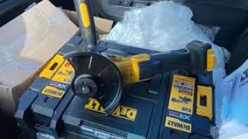 Обзор УШМ DeWALT FLEXVOLT ADVANTAGE DCG409NT-XJ #dewalt #flexvolt #гаражмечты
