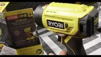 Ryobi One+ Heat Gun Unboxing