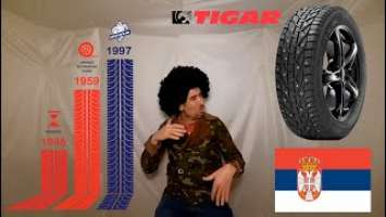 Зимняя шипованная резина 195/55 R15 TIGAR SUV ICE,  Тигар Айс зимние шины, Tigar SUV Ice tyre review