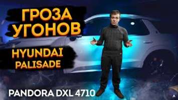 Hyundai Palisade ЛЕГКО УГОНЯТ? Охранный комплекс чтоб не угнали!  Pandora DXL 4710