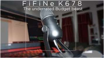 THE UNDERRATED BUDGET BEAST MICROPHONE : FiFine K678