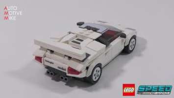 LEGO Speed Champions 76908 Lamborghini Countach - Speed Build