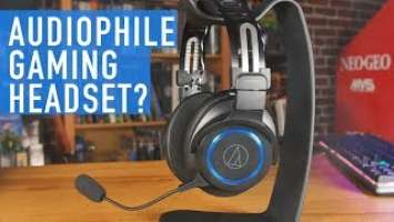 Audio-Technica ATH-G1WL Wireless Gaming Headset - Audiophile & Gaming