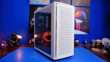 DeepCool CK560 WH (white) mid tower case ASMR setup