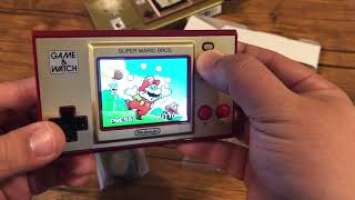 Unboxing - Nintendo Game & Watch Super Mario Bros.