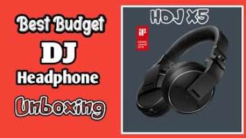 Best Headphone for DJ | Pioneer HDJ X5 Unboxing #bestheadphones #djheadphones