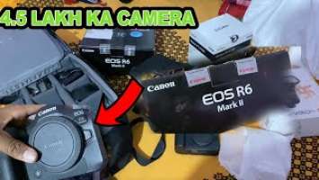 4.5 LAKH KA NEW CAMERA LIYA  | CANON r6 MARK II | BSB VLOGS