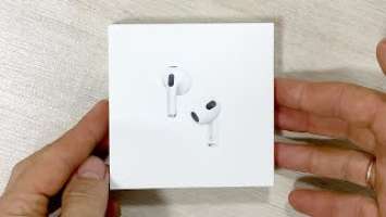 Apple AirPods 3 Unboxing