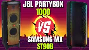 JBL PARTYBOX 1000 VS SAMSUNG MX ST90B FULL SPECS COMPARISON