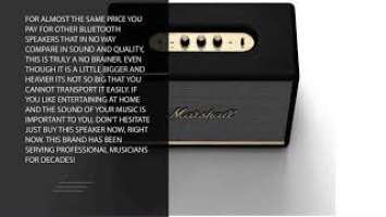 Marshall Woburn II Wireless Bluetooth Speaker Black