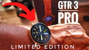 Amazfit GTR 3 Pro Limited Edition Unboxing And First Look