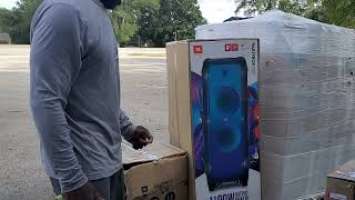 JBL Boombox2, Marshall Woburn II, These 2 Customer Return Walmart & Bestbuy Pallets Sucked-Another L