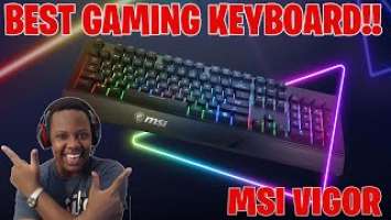 UNBOXING THE BEST & AFFORDABLE GAMING KEYBOARD!! l MSI Vigor GK20 Gaming Keyboard (REVIEW)