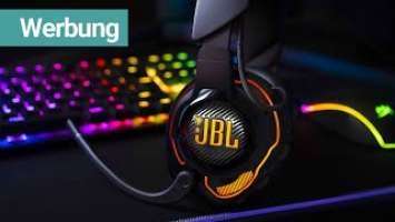 JBL Quantum 910 Wireless: Premium-Gaming-Headset mit vielen Funktionen & tollem Raumklang [Werbung]